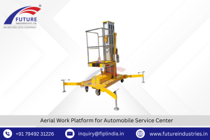 Aerial Work Platform for Automobile Service Center