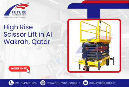 High Rise Scissor Lift in Al Wakrah, Qatar