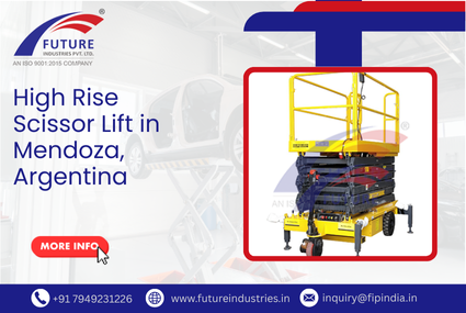 High Rise Scissor Lift in Mendoza, Argentina