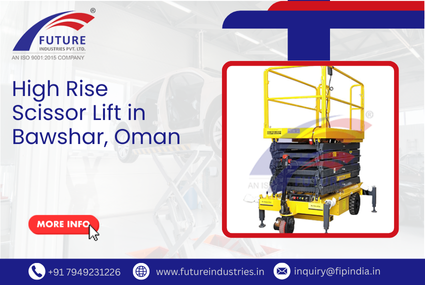 High Rise Scissor Lift in Oman