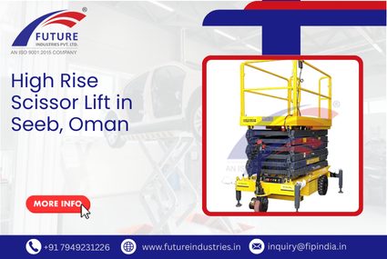 High Rise Scissor Lift in Seeb