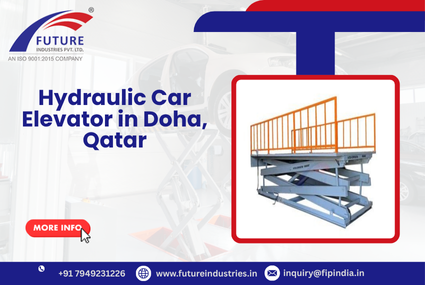Hydraulic Car Elevator in Doha, Qatar