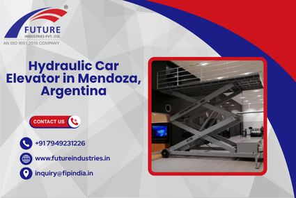 Hydraulic Car Elevator in Mendoza, Argentina