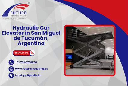 Hydraulic Car Elevator in San Miguel de Tucuman, Argentina