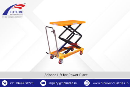Scissor Lift for Power Plant